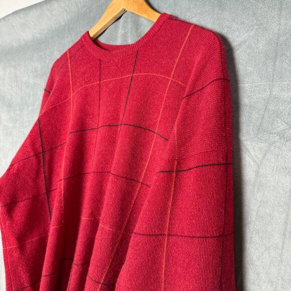 Tuttle Golf Collection 100% Cashmere Made in Scotland Crew neck Sweater Men's XL - Picture 16 of 16